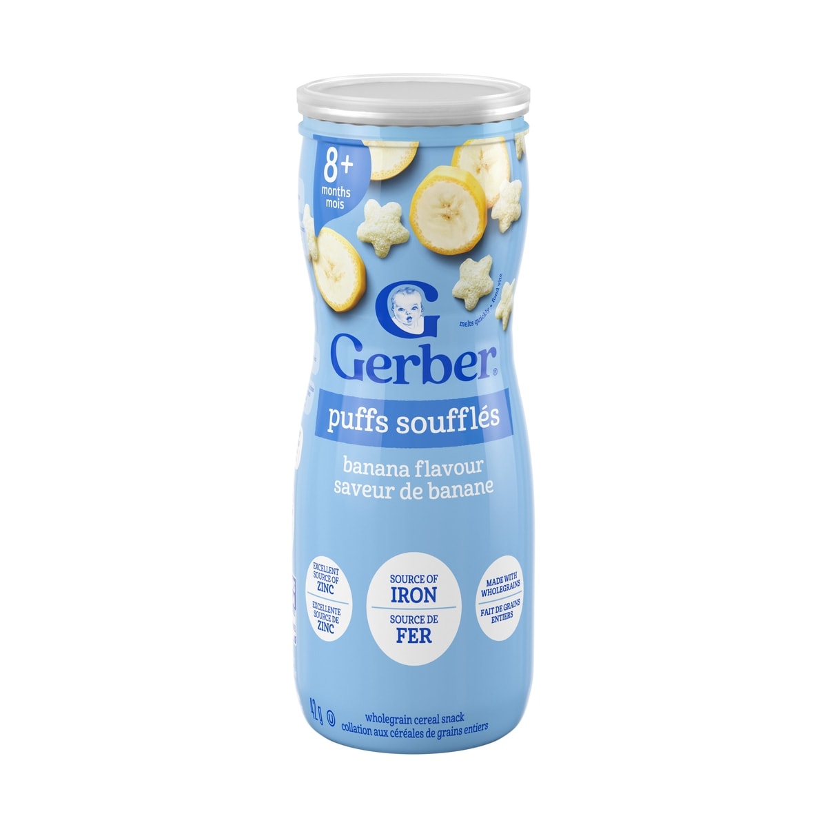 Gerber Puffs Baby Snacks, Banana, 42 g