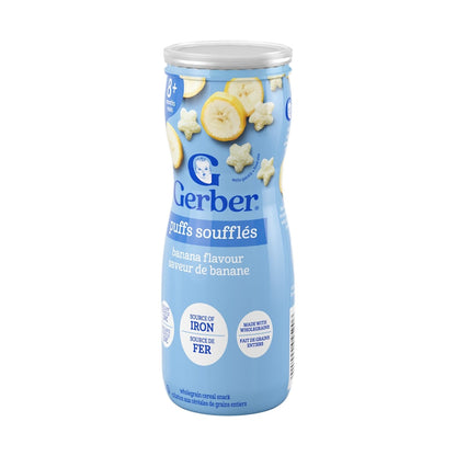 Gerber Puffs Baby Snacks, Banana, 42 g