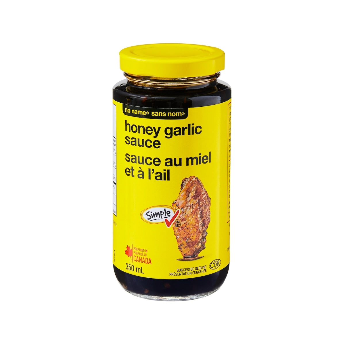 No Name Honey Garlic Sauce, 350 mL