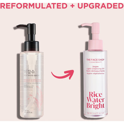 The Face Shop Rice Water Bright Vegan Cleansing Oil