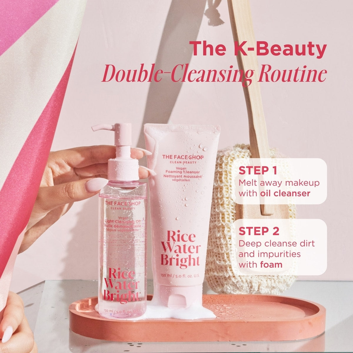 The Face Shop Rice Water Bright Vegan Cleansing Oil