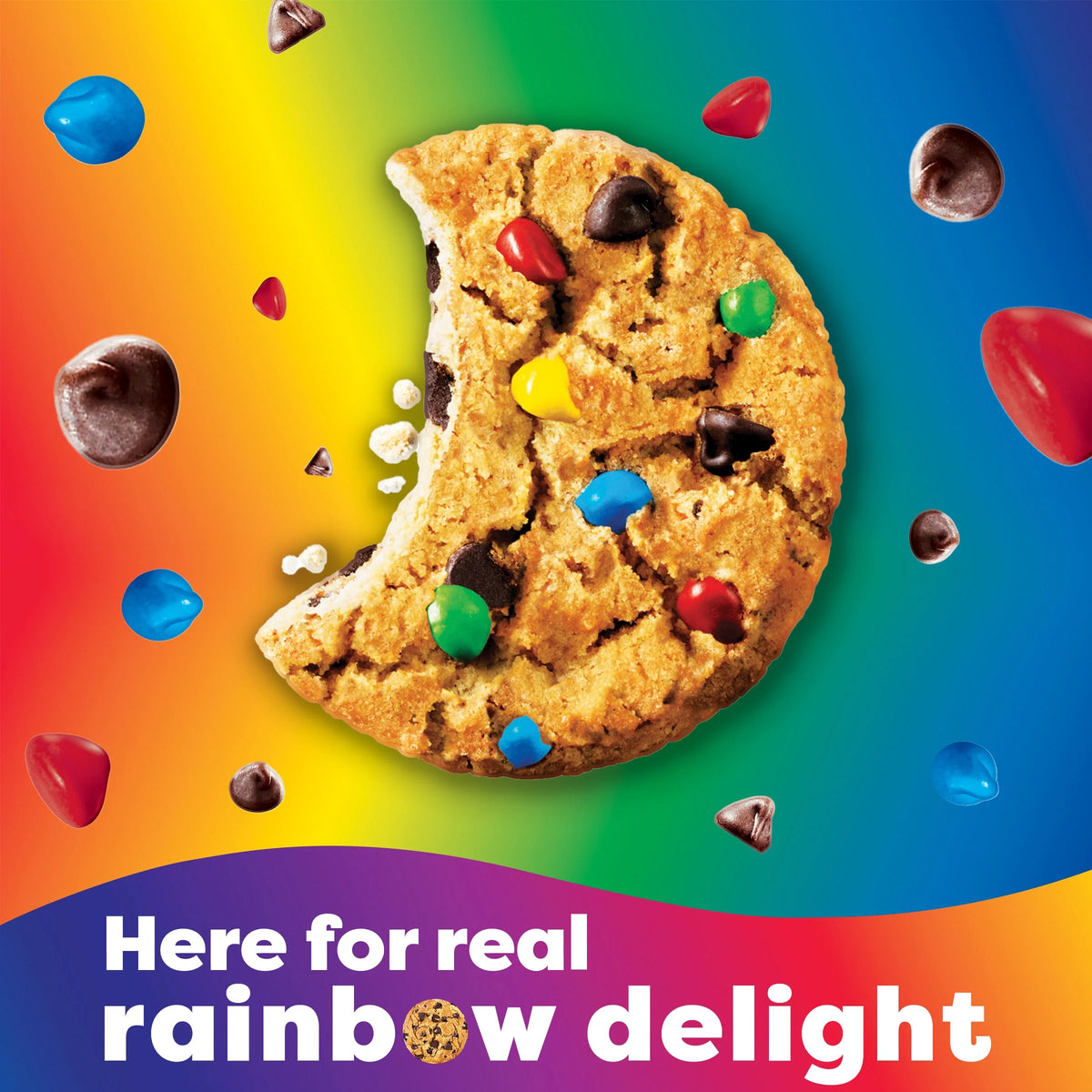 Chips Ahoy! Rainbow Chocolate Chip Cookies, 258 g