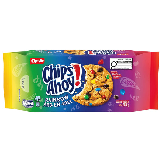 Chips Ahoy! Rainbow Chocolate Chip Cookies, 258 g