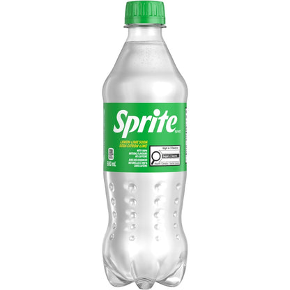 Sprite Lemon Lime Soda Bottle, 500 mL