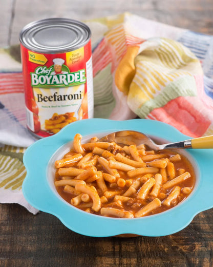 Chef Boyardee Beefaroni Pasta in Tomato Sauce Can, 425 g