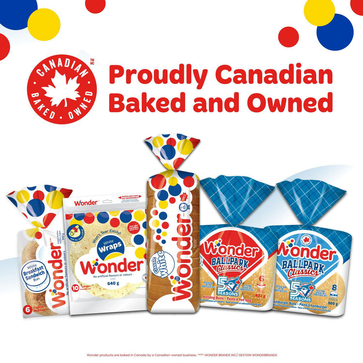 Wonder 100% Whole Wheat Bread, 675 g