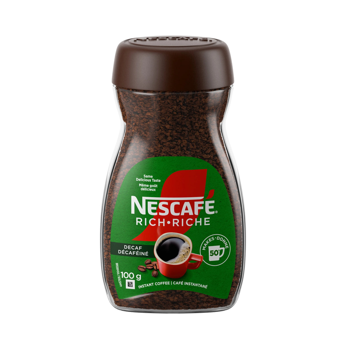 NESCAFÉ RICH Decaffeinated Instant Coffee, 100 g