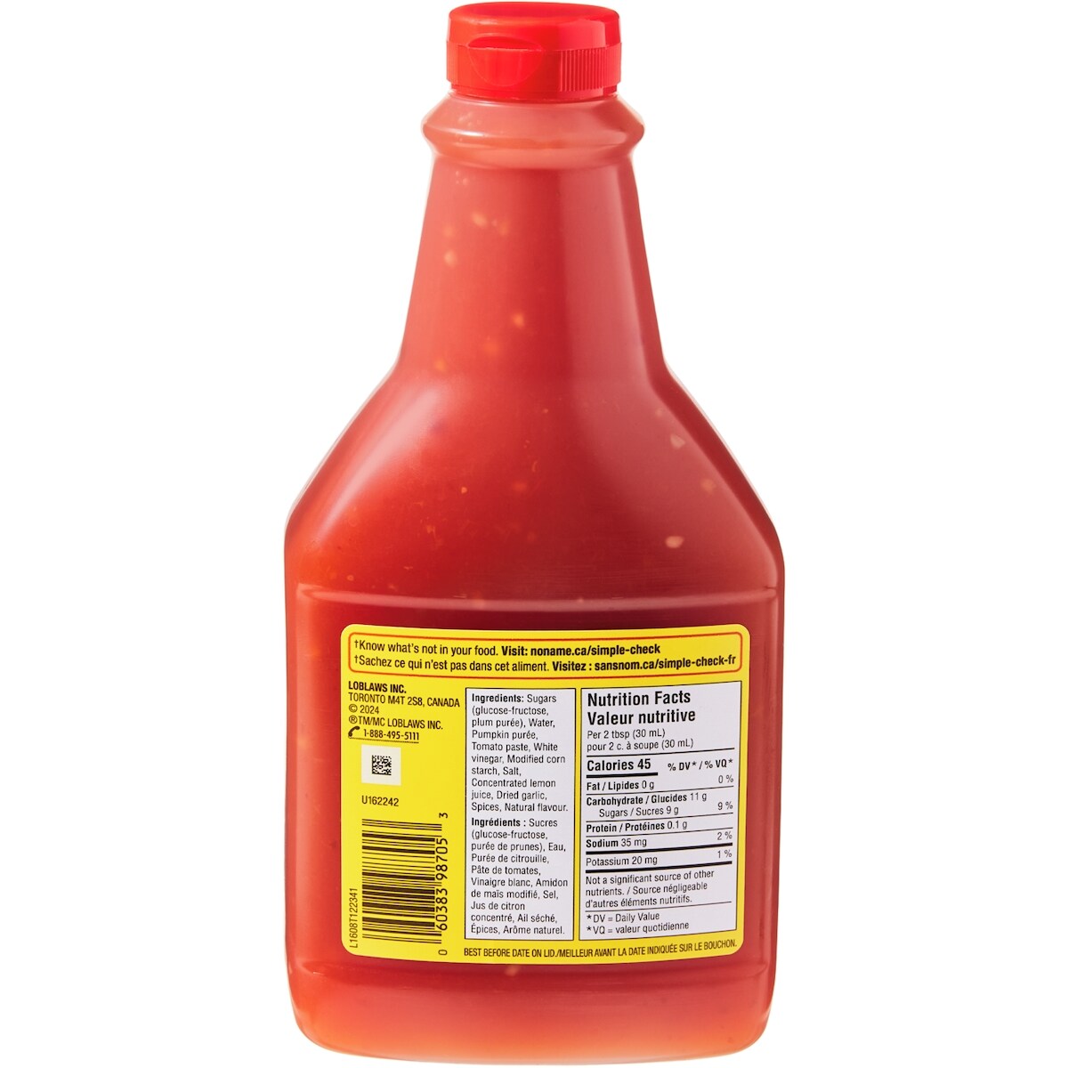No Name Plum Sauce, 750 mL