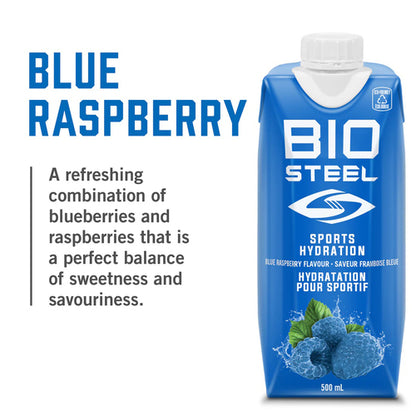 BioSteel Sports Drink Ready to Drink Blue Raspberry, 500 mL