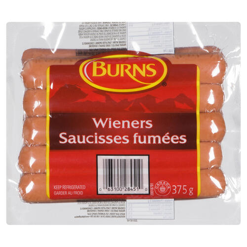 Burns Wieners, 375 g