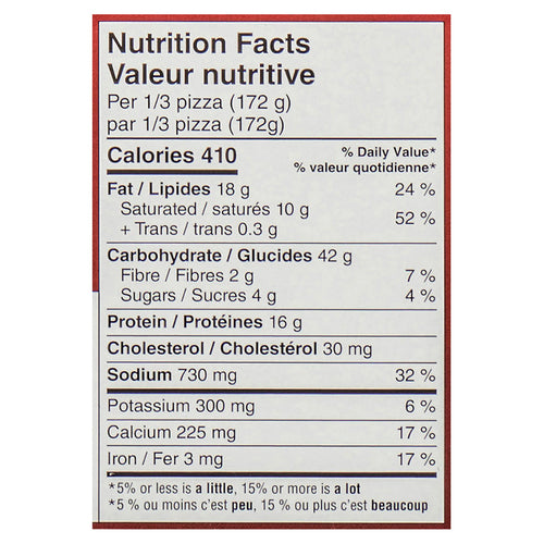 Dr. Oetker Giuseppe Deluxe Thin Crust Frozen Pizza, 515 g