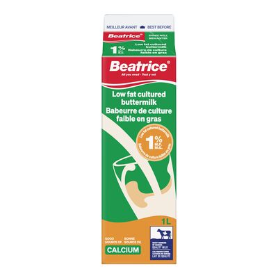 Beatrice 1% Cultured Buttermilk, 1 L