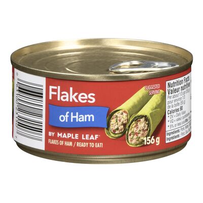 Maple Leaf Flakes of Ham, 156 g