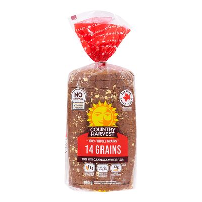 Country Harvest 14 Grain Bread, 600 g