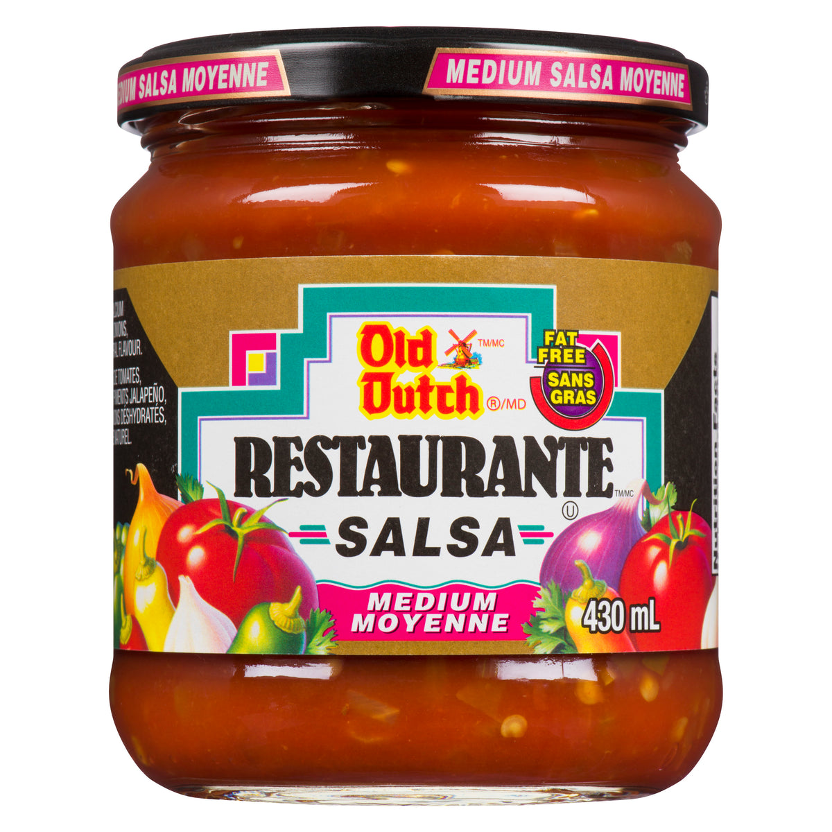 Old Dutch Restaurante Salsa Medium, 430 mL