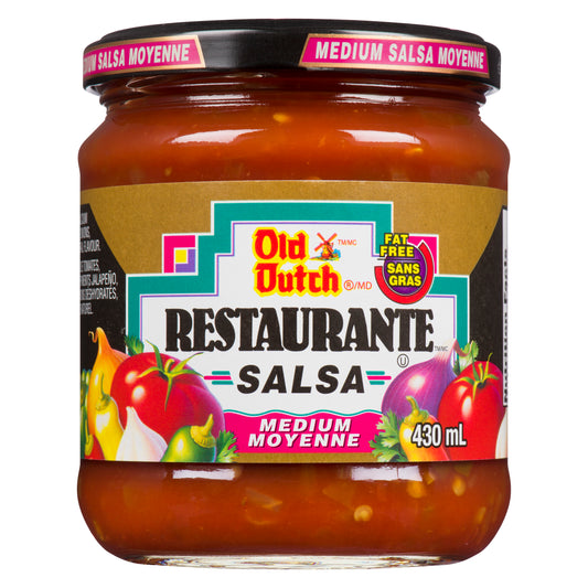 Old Dutch Restaurante Salsa Medium, 430 mL
