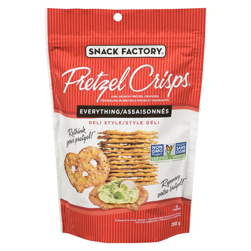 The Snack Factory Pretzel Crisps Everything, 200 g