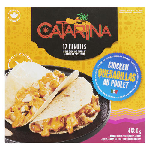 Catarina Frozen Quesadillas Chicken, 320 g