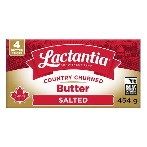 Lactantia Butter Sticks, Salted, 454 g