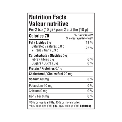 Lactantia Butter Sticks, Salted, 454 g