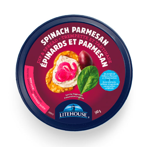 Litehouse Spinach Parmesan Dip & Spread, 340 g