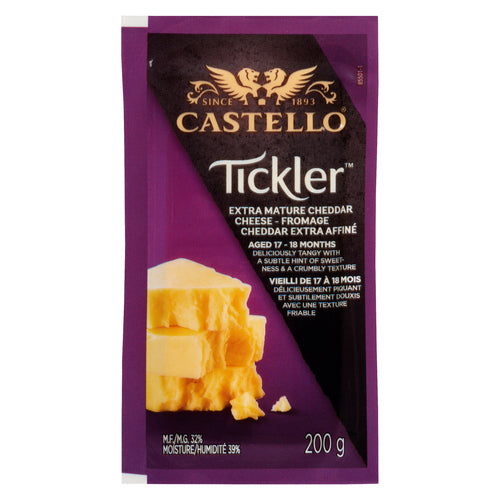 Castello Tickler Extra Mature Cheddar, 200 g