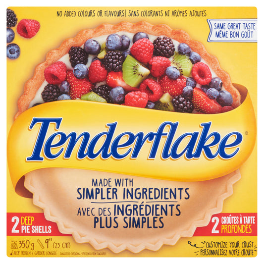 Tenderflake Deep Dish Pie Shells, 9 Inch, 350 g