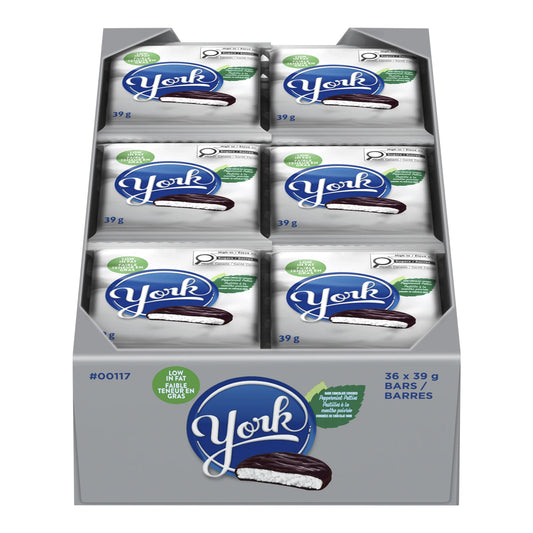 York Peppermint Pattie, 36 × 39 g