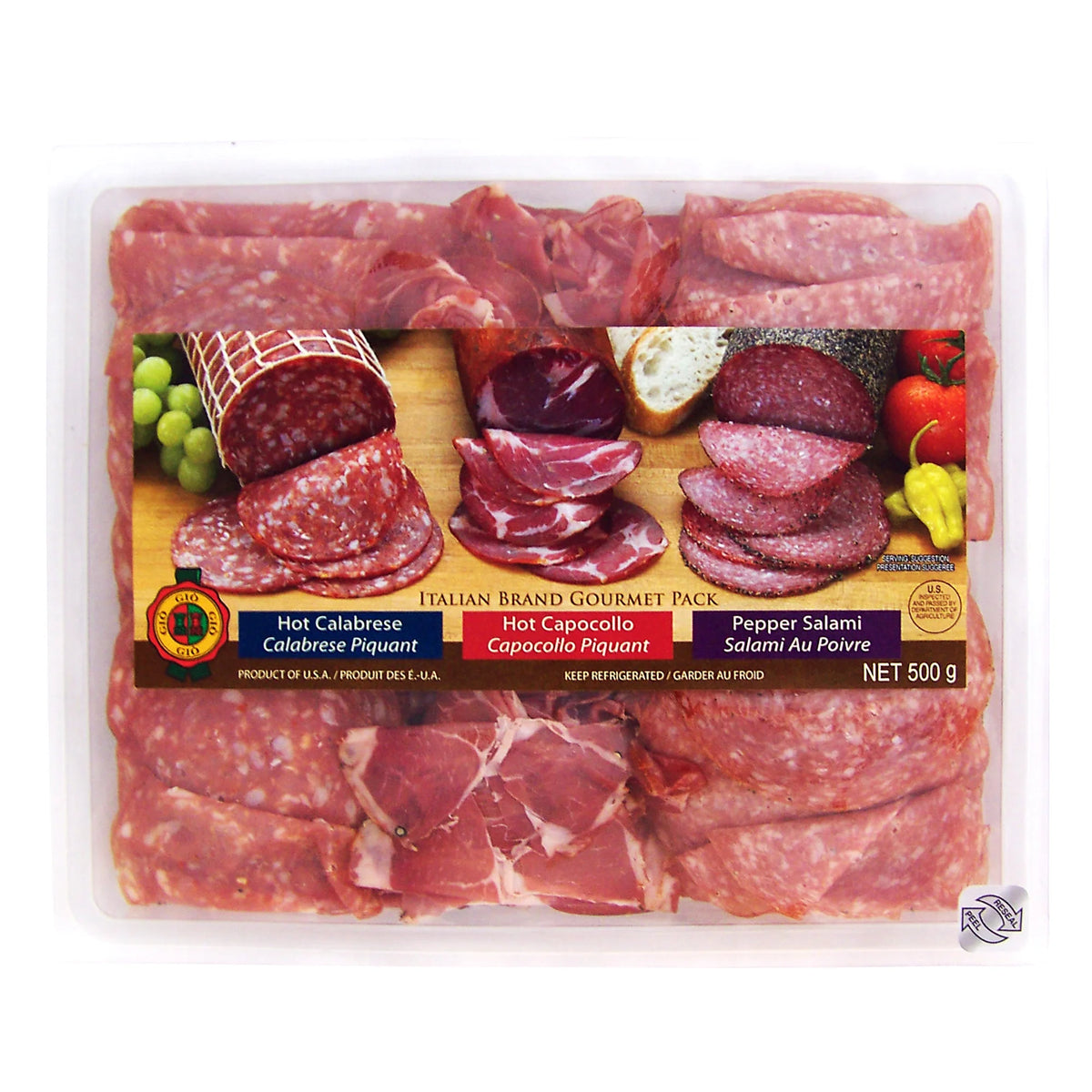 Italian Brand Gourmet Salami Pack, 500 g