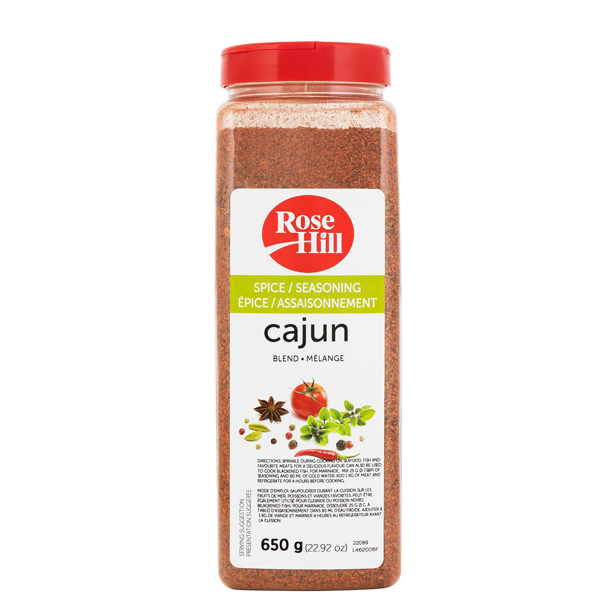 Rose Hill Cajun Seasoning, 650 g
