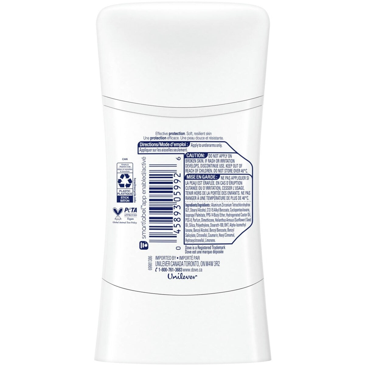 Dove Advanced Care Cool Essentials Antiperspirant Deodorant for Women, 45 g