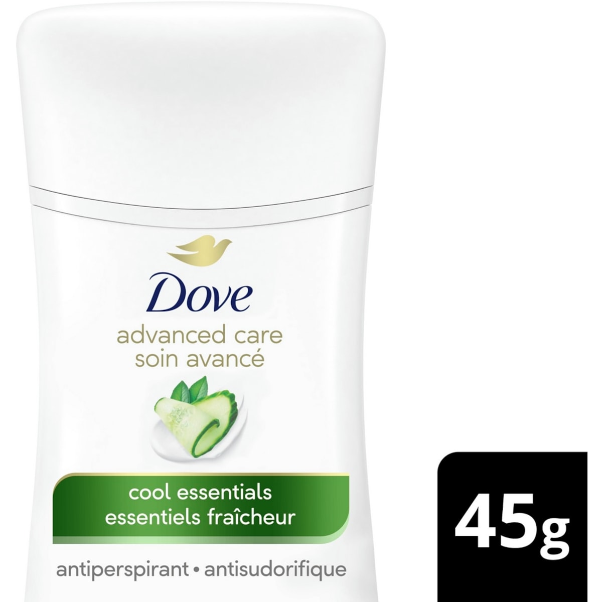 Dove Advanced Care Cool Essentials Antiperspirant Deodorant for Women, 45 g