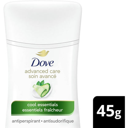 Dove Advanced Care Cool Essentials Antiperspirant Deodorant for Women, 45 g