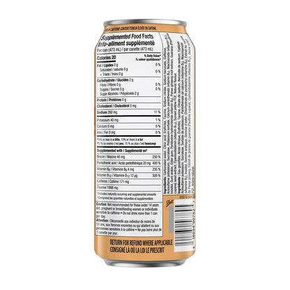 Rockstar Pure Zero Mandarin Orange Energy Drink, 473 mL