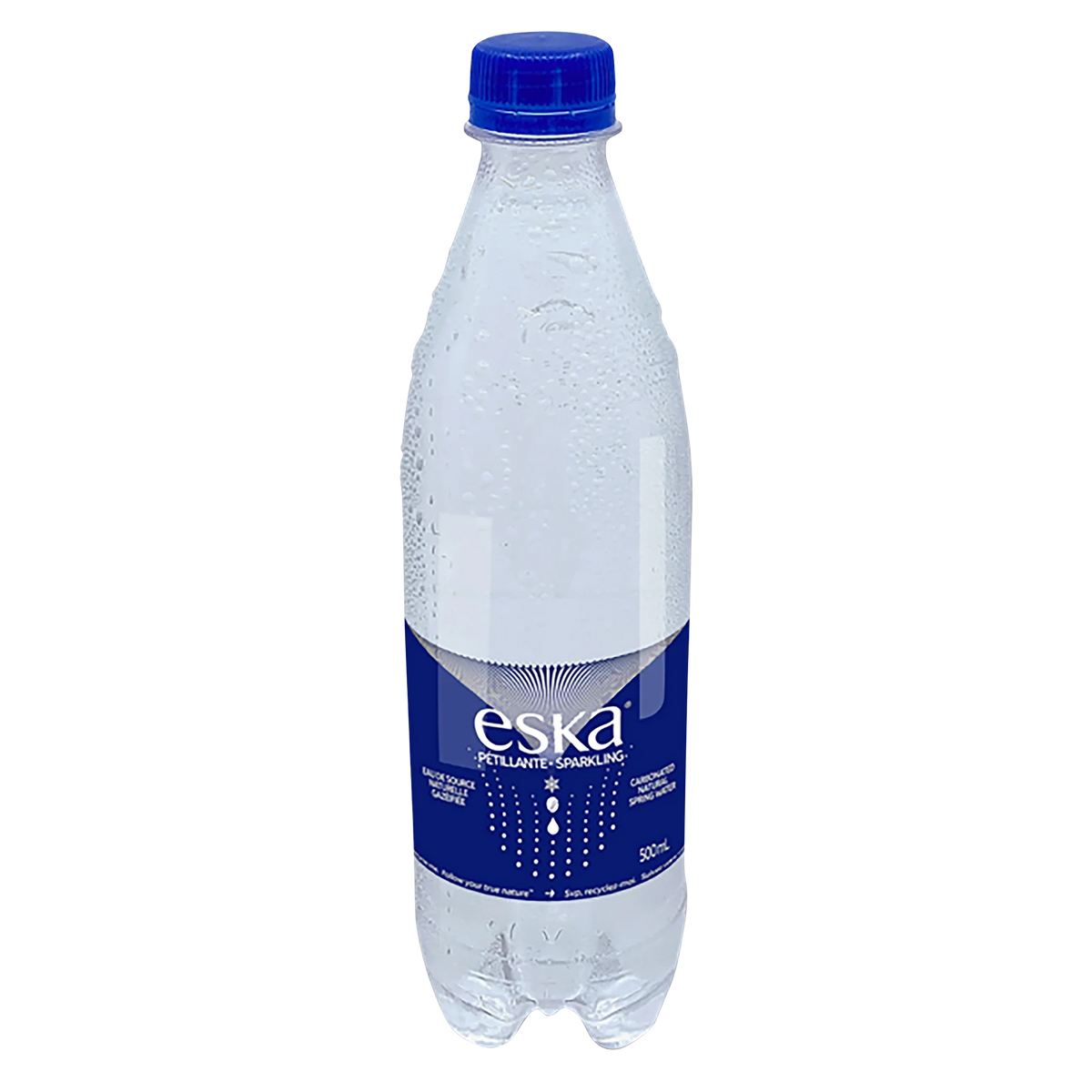 Eska Carbonated Spring Water, 24 × 500 mL