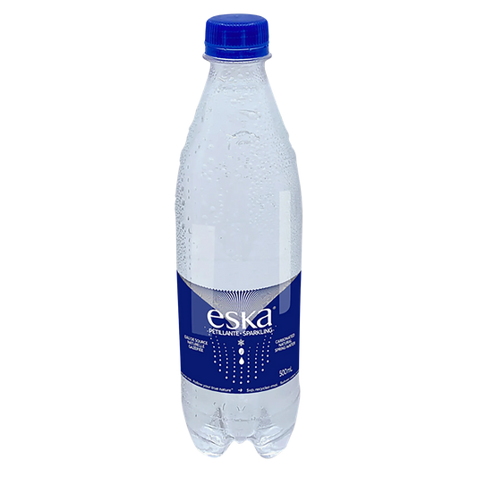 Eska Carbonated Spring Water, 24 × 500 mL
