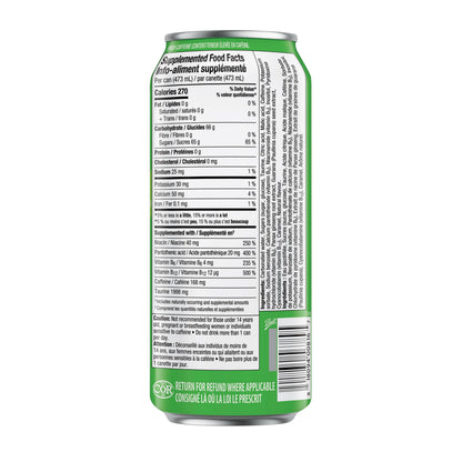 Rockstar Revolt Green Apple Energy Drink Can, 473 mL