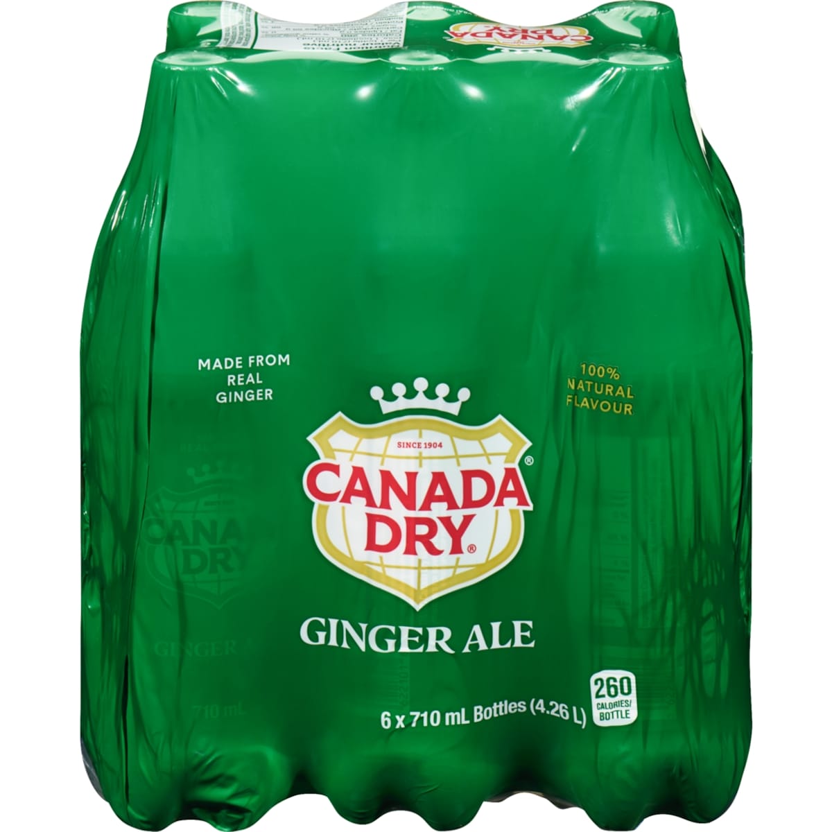 Canada Dry Ginger Ale, 6 × 710 mL