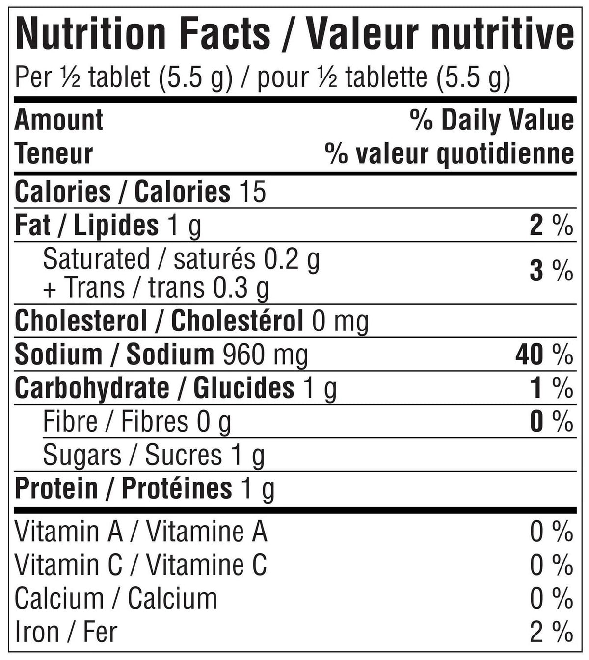 Aurora Bouillon Mix Chicken Tablets, 6 Tablets, 66 g