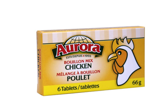 Aurora Bouillon Mix Chicken Tablets, 6 Tablets, 66 g