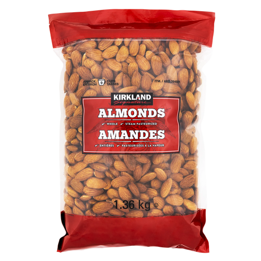 Kirkland Signature Whole Almonds, 1.36 kg