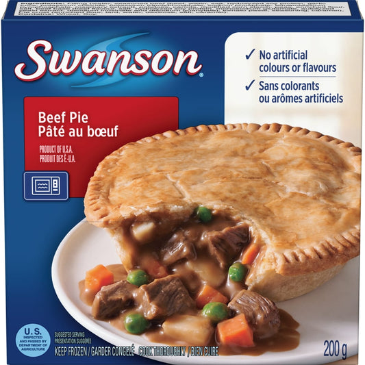 Swanson Beef Pie, 200 g