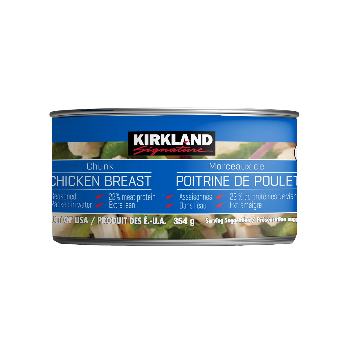 Kirkland Signature Canned Chicken Breast, 6 × 354 g
