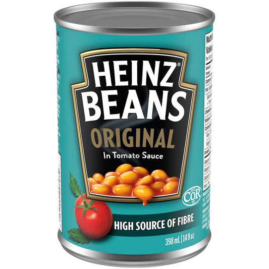 Heinz Original Beans in Tomato Sauce Can, 398 mL