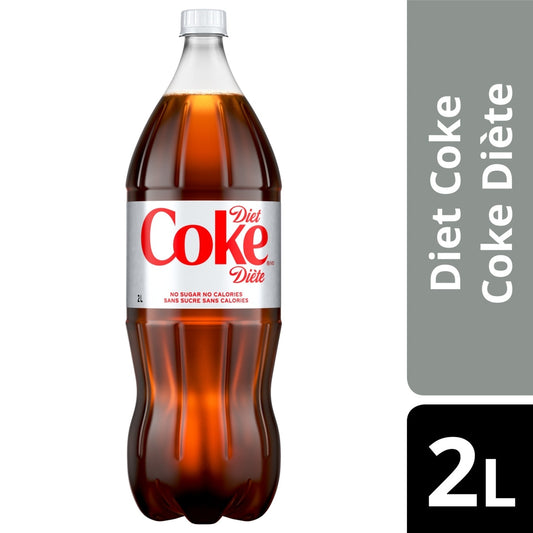 Coca-Cola Diet Cola Bottle, 2 L