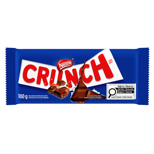Crunch Milk Chocolate Bar, 100 g