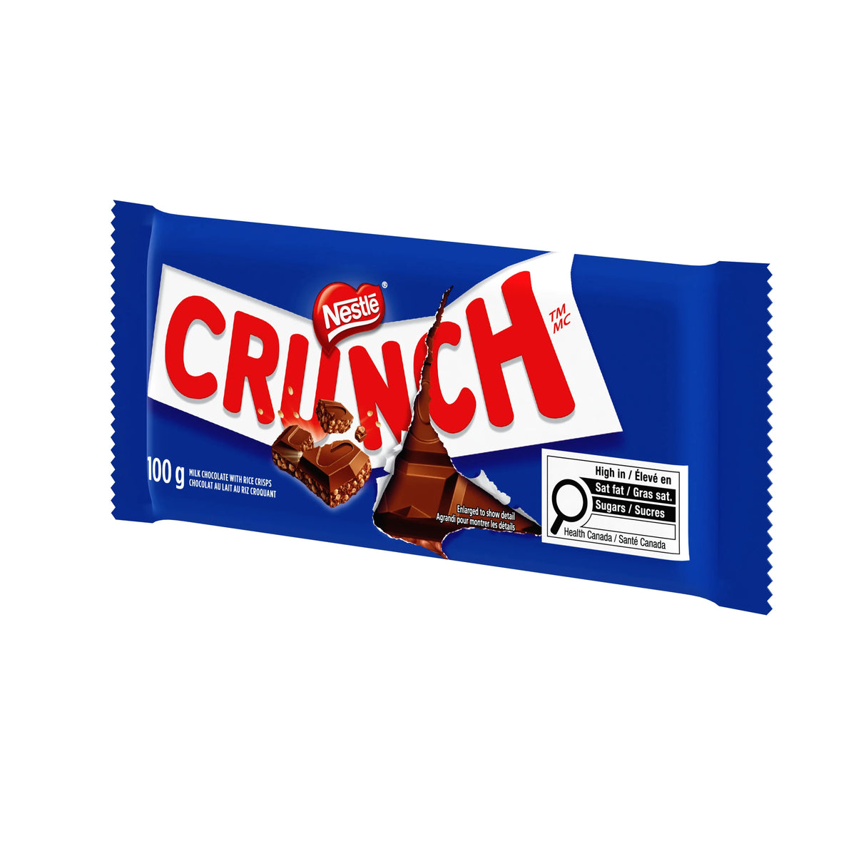 Crunch Milk Chocolate Bar, 100 g