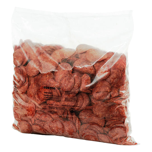 Viau Frozen Sliced Dry Pepperoni, 2 × 3.4 kg