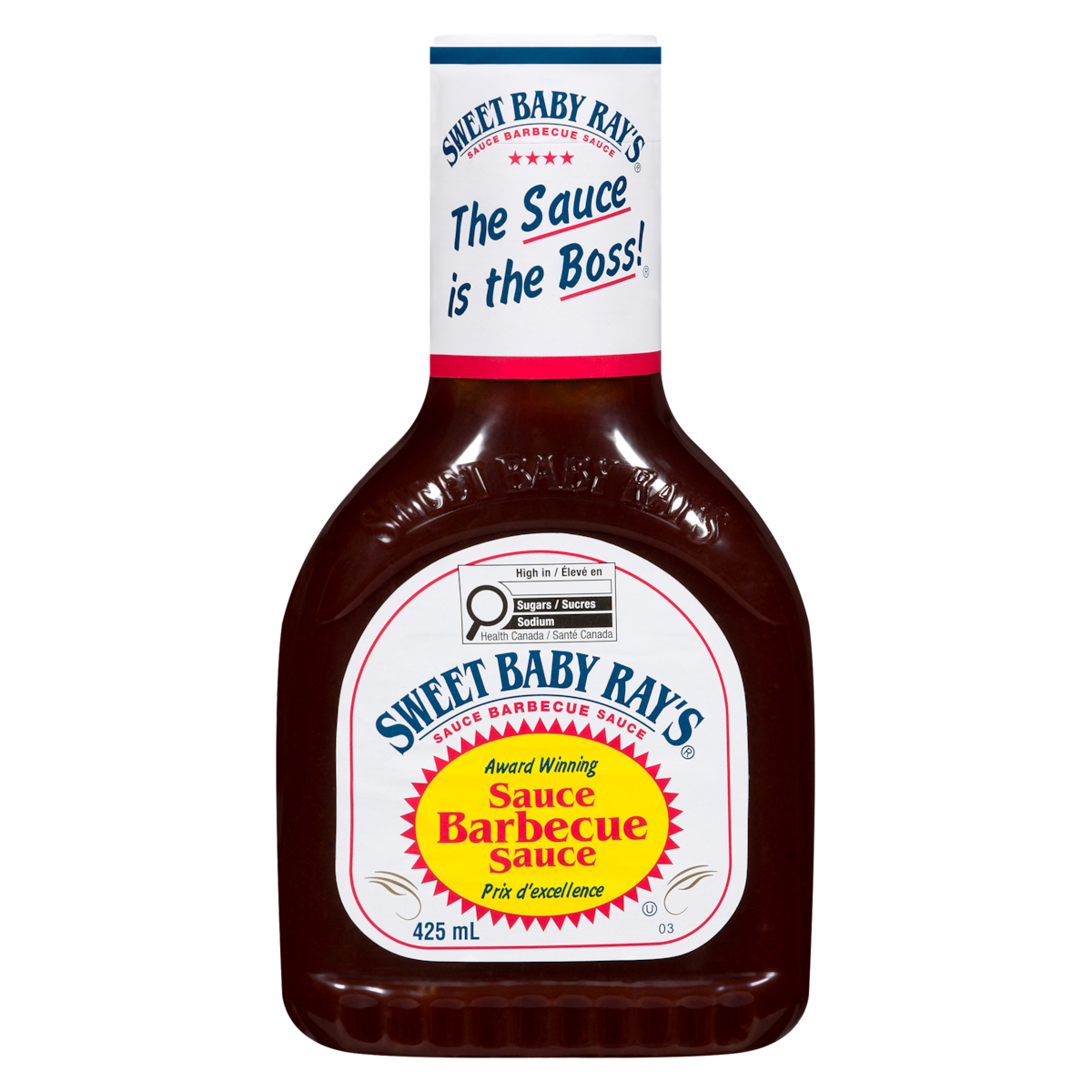 Sweet Baby Ray's Original BBQ Sauce, 425 mL