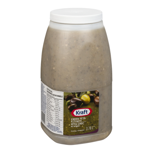 Kraft Greek Feta & Oregano Dressing, 3.78 L